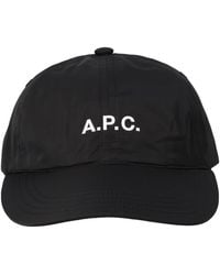 A.P.C. - Baseball Cap With Logo - Lyst