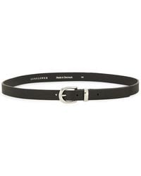 Ernest W. Baker Rose Buckle Belt in Black for Men | Lyst