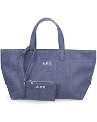 A.P.C. - A. P.C. Cotton Handbag - Lyst