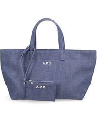 A.P.C. - A. P.C. Cotton Handbag - Lyst