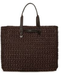 Dolce & Gabbana - Woven Mesh Shopping Bag - Lyst