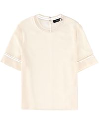 Fabiana Filippi - Crepe De Chine Top - Lyst