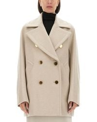 Max Mara - Oversized Double Cashmere Caban Jacket - Lyst