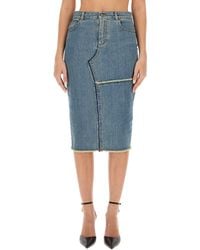 Tom Ford - Slim Fit Midi Skirt - Lyst