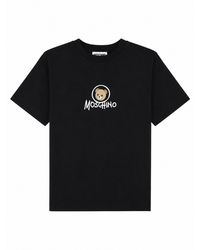Moschino - T-Shirt Con Stampa Teddy Bear - Lyst