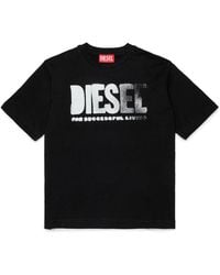DIESEL - T Shirt With Logo - Lyst