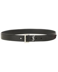 Saint Laurent - Cassandre Belt - Lyst