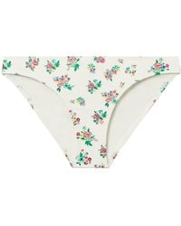 Tory Burch - Floral Print Bikini Bottom - Lyst