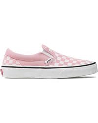 Vans - Sneaker "Classic Slip-On (Checkerboard) - Lyst