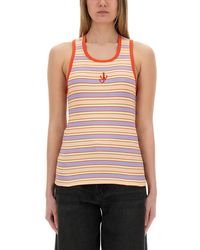 JW Anderson - Canotta A Righe - Lyst