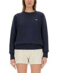 Autry - Felpa Con Logo Ricamato - Lyst