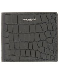 Saint Laurent - Bifold Wallet - Lyst