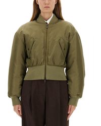 Saint Laurent - Nylon Bomber Jacket - Lyst