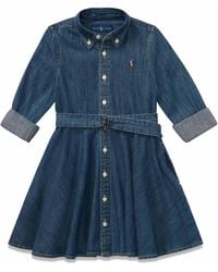 Polo Ralph Lauren - Denimshirtddresseswoven - Lyst