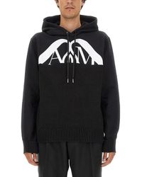McQueen - Oversized Logo Sweatshirt - Lyst