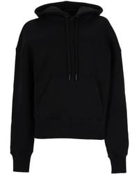 Ami Paris - Felpa Con Logo E Cappuccio - Lyst
