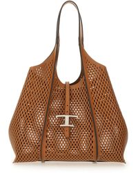 Tod's - Borsa Shopping "T Timeless" Medium - Lyst