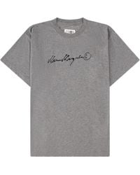 MM6 by Maison Margiela - T-Shirt Con Logo - Lyst