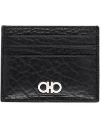 Ferragamo - Card Holder With Logo - Lyst