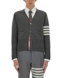 Thom Browne - V-Neck Cardigan - Lyst