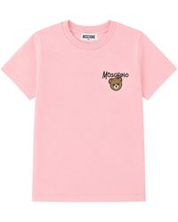 Moschino - T-Shirt Con Stampa Teddy Bear - Lyst