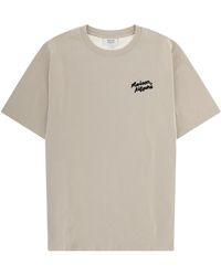 Maison Kitsuné - T-Shirt Con Logo - Lyst