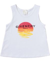 Givenchy - Top With Logo Print - Lyst