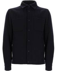 Herno - Giacca Con Bottoni Automatici - Lyst
