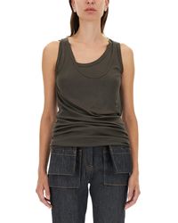 Helmut Lang - Convertible Camisole Dress Top - Lyst