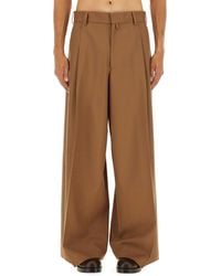 Dries Van Noten - Wide Pleated Pants - Lyst