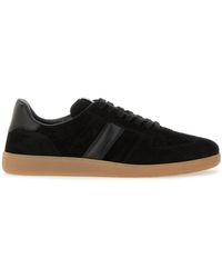 Tom Ford - Leather Sneaker With Logo - Lyst