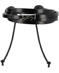 Saint Laurent - Bracciale Cassandre - Lyst