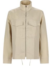 Paul Smith - Solid Mock Collar Jacket - Lyst