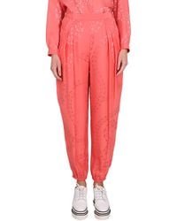 Stella McCartney - Silk Blend Pants - Lyst