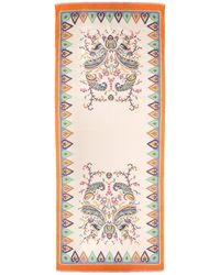 Etro - Scarf With Floral Paisley Pattern - Lyst