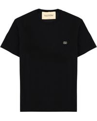 Valentino - T-Shirt "V-Logo" - Lyst