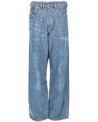 DIESEL - High Rise Jeans - Lyst