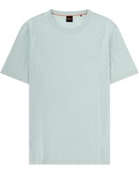 BOSS - T-Shirt Con Logo - Lyst