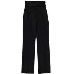 McQueen - Wool Tailored Pants - Lyst