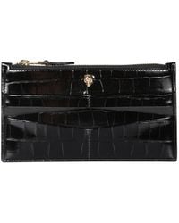 McQueen - Flat Zip W/Cc Wallet - Lyst