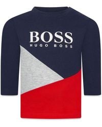 BOSS - Long Sleeve Tee Shirt - Lyst