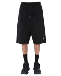 Marcelo Burlon - Relaxed Bermuda Shorts - Lyst