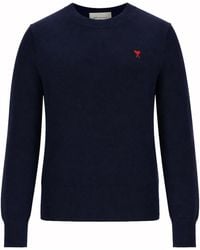 Ami Paris - Maglia Con Logo - Lyst