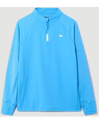 Ellesse - Musica 1/4 Zip Long Sleeve Tee - Lyst