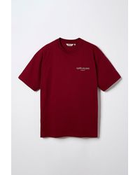 Ellesse - Deca Tee Crimson - Lyst