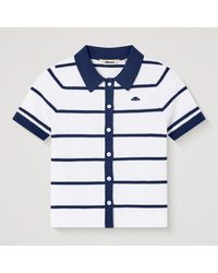 Ellesse - Framura Polo Shirt Off/Dark - Lyst