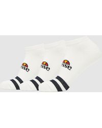 Ellesse - Melna 3 Pack Trainer Liner - Lyst