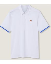 Ellesse - Court Performance Stripe Polo - Lyst