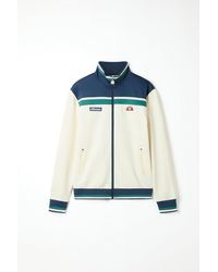 Ellesse - Vignola Track Jacket Ecru - Lyst