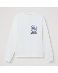 Ellesse - Rosmara Sweatshirt Off/Dark - Lyst